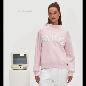 PARK Women's Pastel Pink Sweatshirt